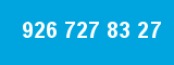 926 727 83 27 926 727 83 27
